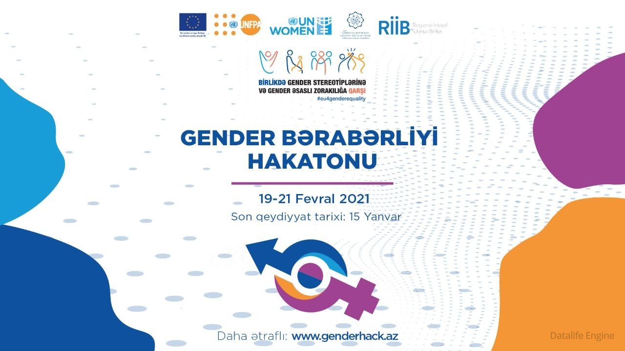 Azərbaycanda Avropa İttifaqının dəstəyi ilə gender bərabərliyi mövzusunda ilk hakaton keçiriləcək