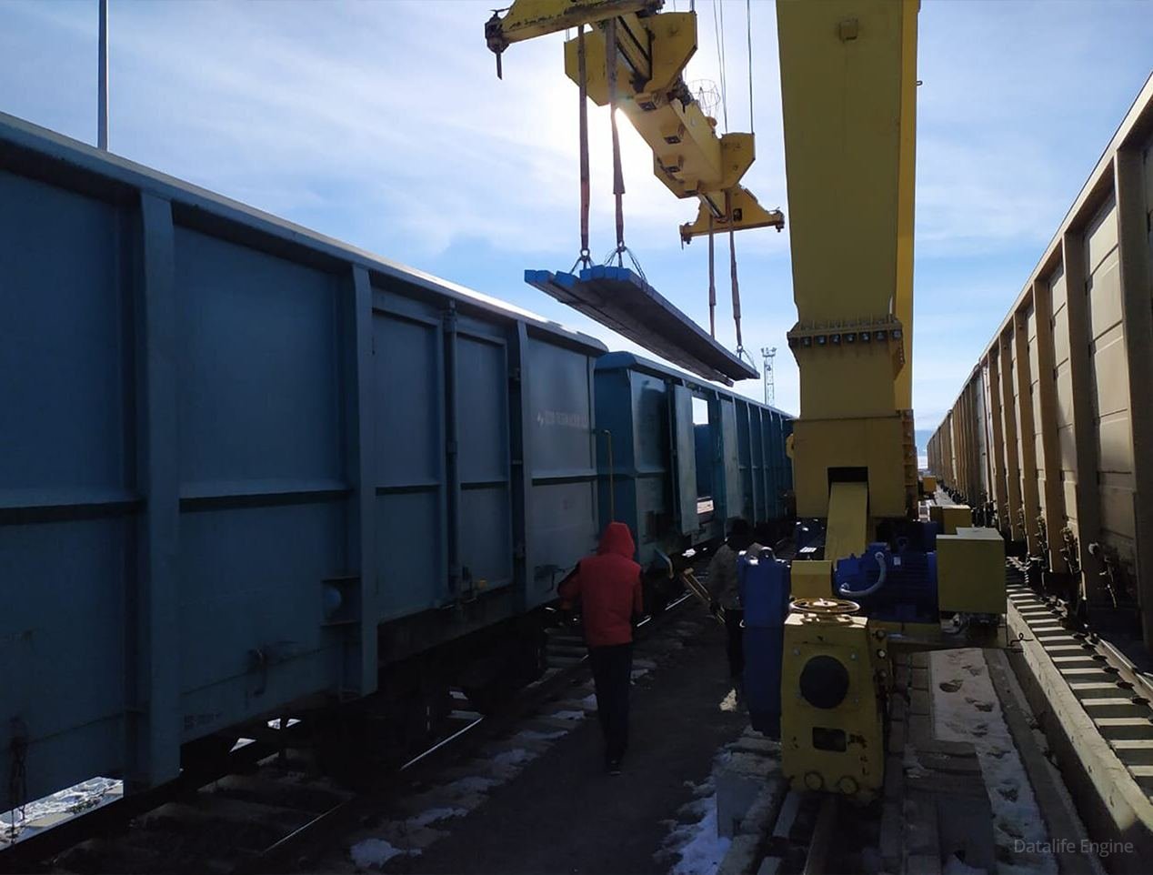 Azərbaycan BTQ ilə ilk ixrac yönümlü yüklərin nəqlinə start verib