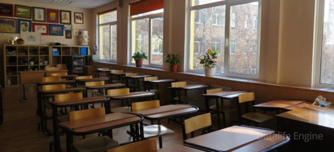 Bu məktəbdə dərslər dayandırıldı