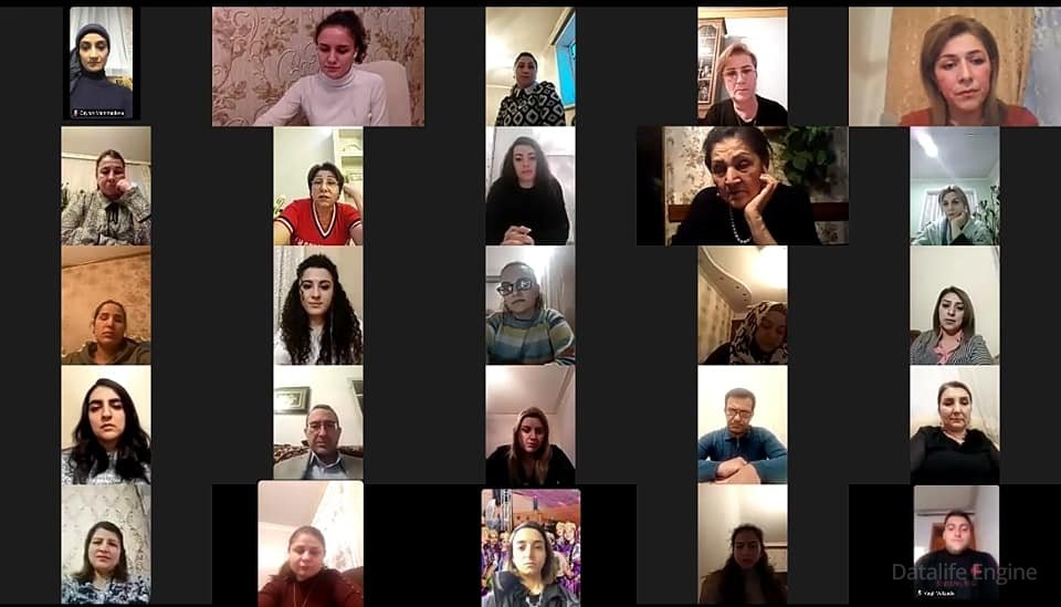 2 nömrəli Uşaq-Gənclər İnkişaf Mərkəzinin təşkilatçılığı ilə Xalq artisti Roza xanım Cəlilova ilə onlayn görüş keçirilmişdir