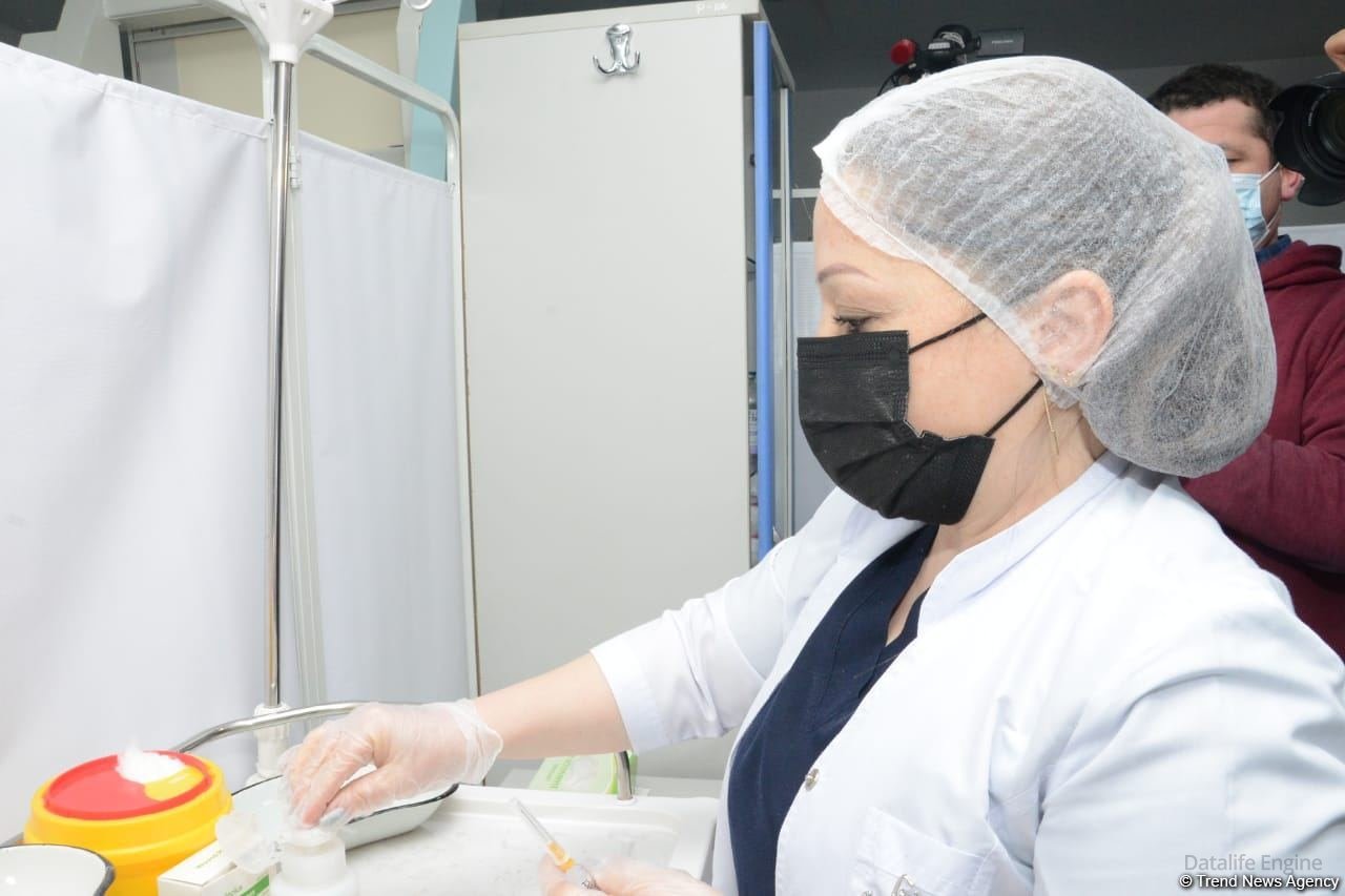 Azərbaycanda 411 mindən çox insan vaksinasiya olunub