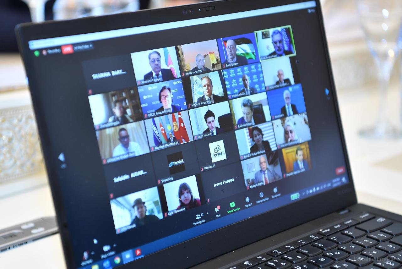 Aralıq Dənizi Ölkələri Parlament Assambleyasının və TÜRKPA-nın ilk birgə videokonfransı keçirilib