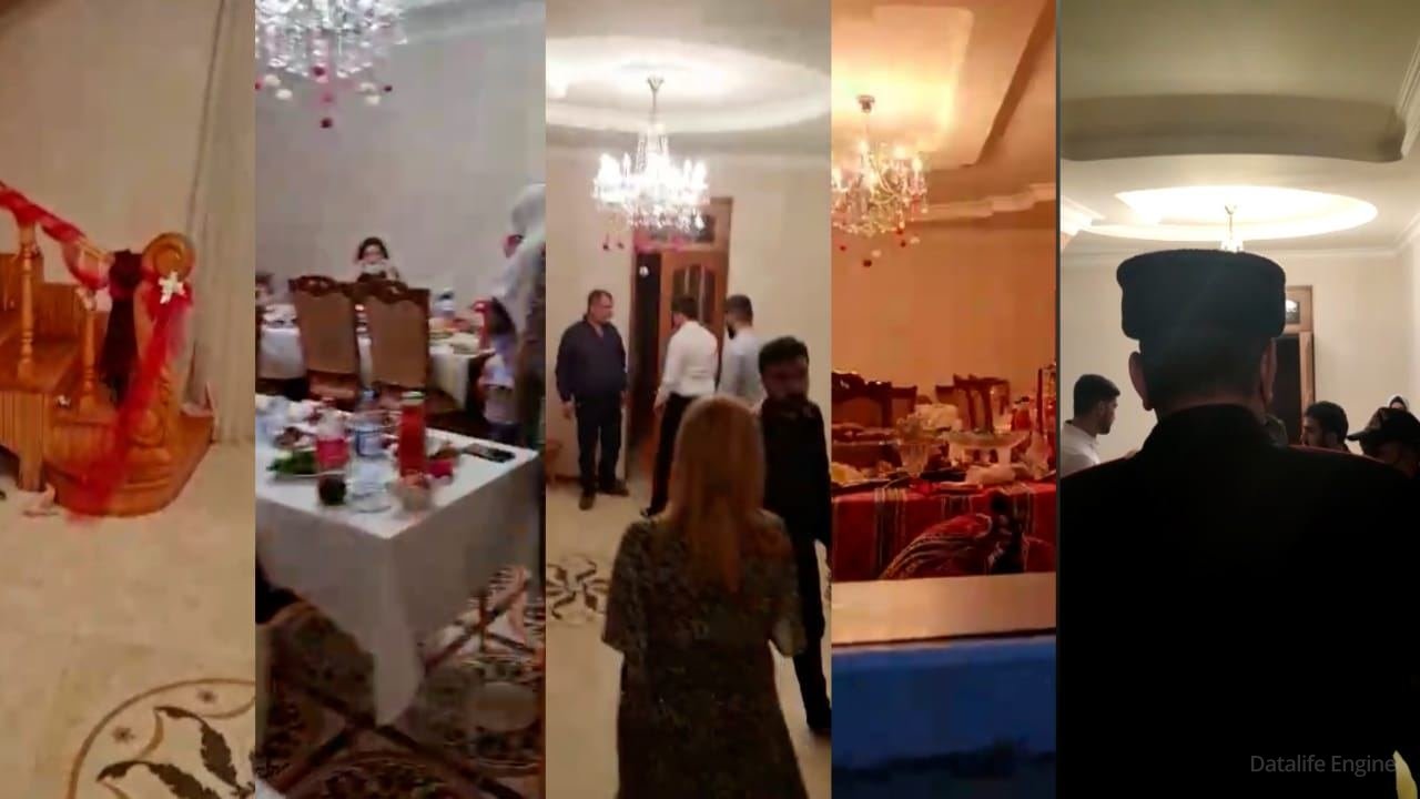 Sabunçuda nişan mərasimi dayandırılıb, 20 nəfər cərimələnib