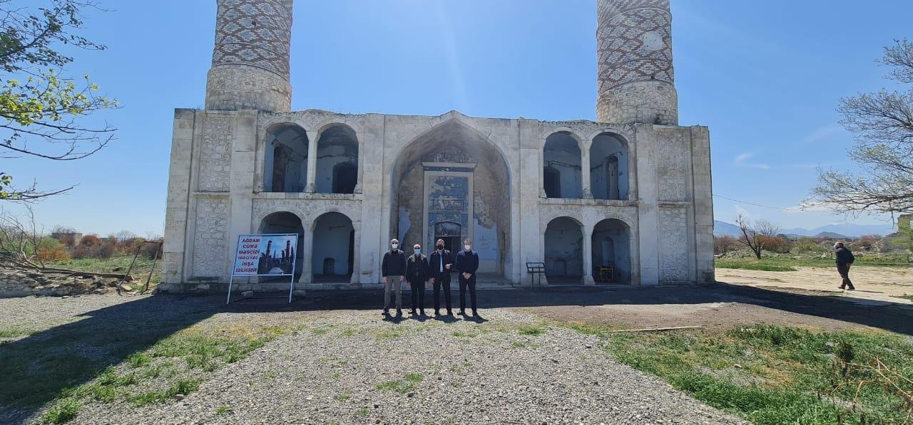 İtaliya nümayəndə heyəti Ağdam şəhərində səfərdə olub