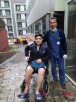 "HB Güvən" klinikasının professoru qazinin ayağını görün nə hala saldı - DƏHŞƏTLİ FOTOLAR