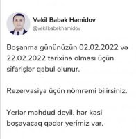 BU NƏDİ BELƏ: Azərbaycanda vəkil insanları boşanmağa ÇAĞIRDI - FOTOFAKT