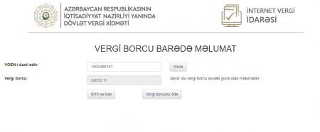 Hafiz Məmmədovun nə qədər vergi borcu var? - MƏBLƏĞ Hafiz Məmmədovun nə qədər vergi borcu var? - MƏBLƏĞ
