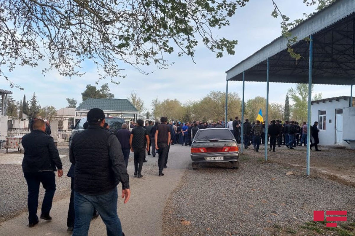 Ukraynada həlak olan azərbaycanlı snayper Goranboyda dəfn edildi -FOTO -YENİLƏNİB