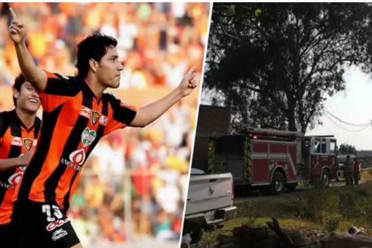 Futbolçunun maşınında yanmış cəsədi tapıldı - FOTO