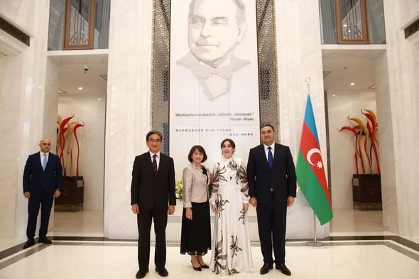 Azərbaycanın Çindəki Səfirliyinin yeni binasının açılışı oldu - FOTO