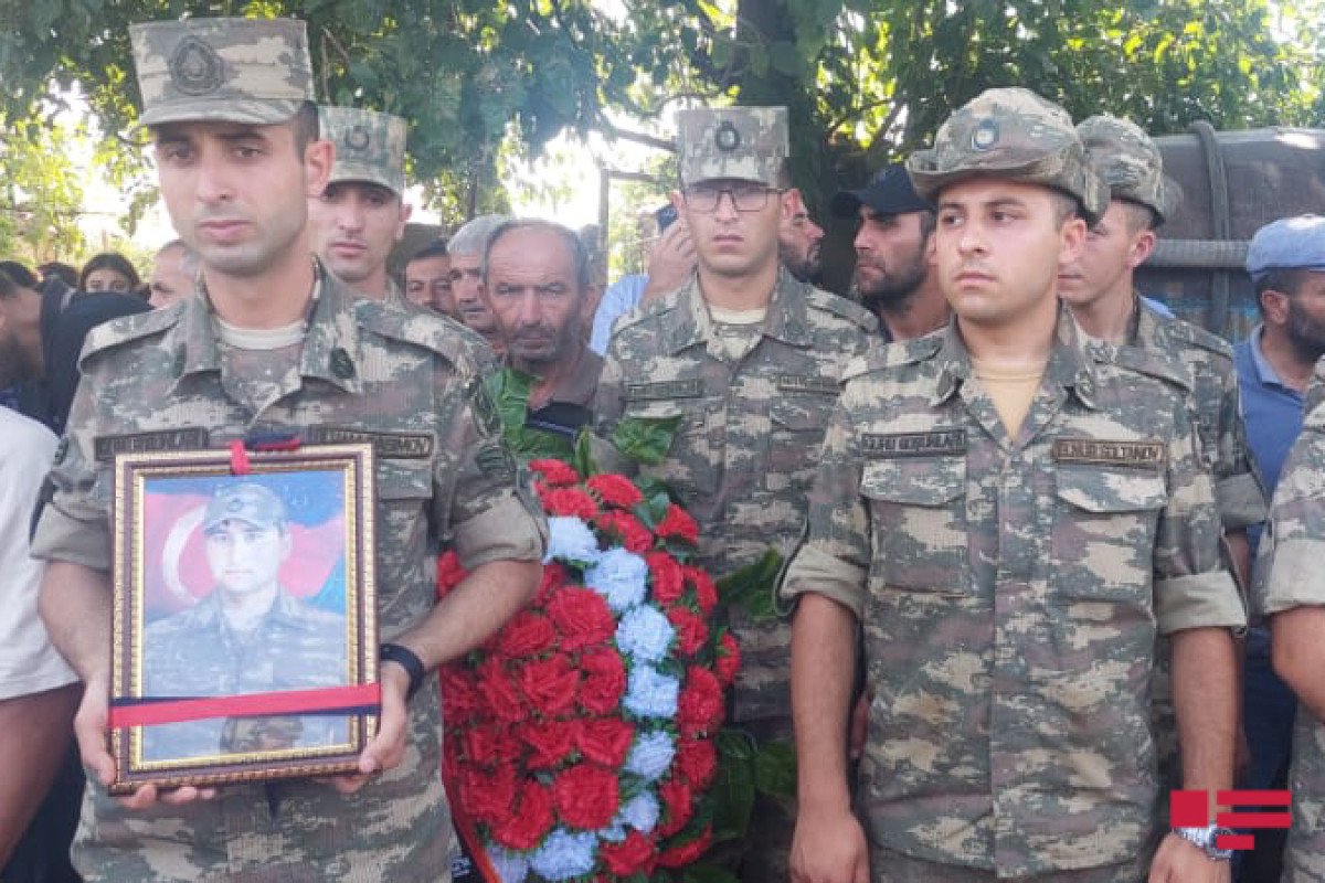 Şəhidimiz Şəmkirdə dəfn edildi - FOTO - YENİLƏNİB