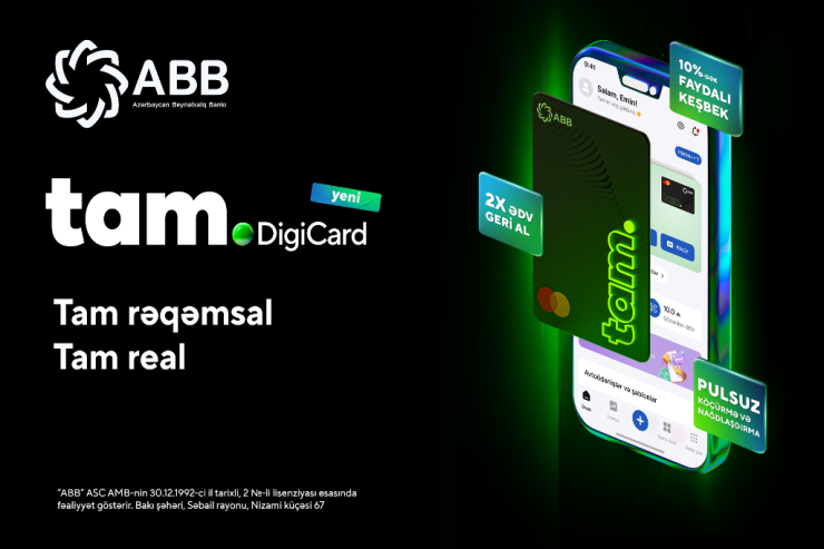 ABB-dən yeni Tam DigiCard! ABB-dən yeni Tam DigiCard!